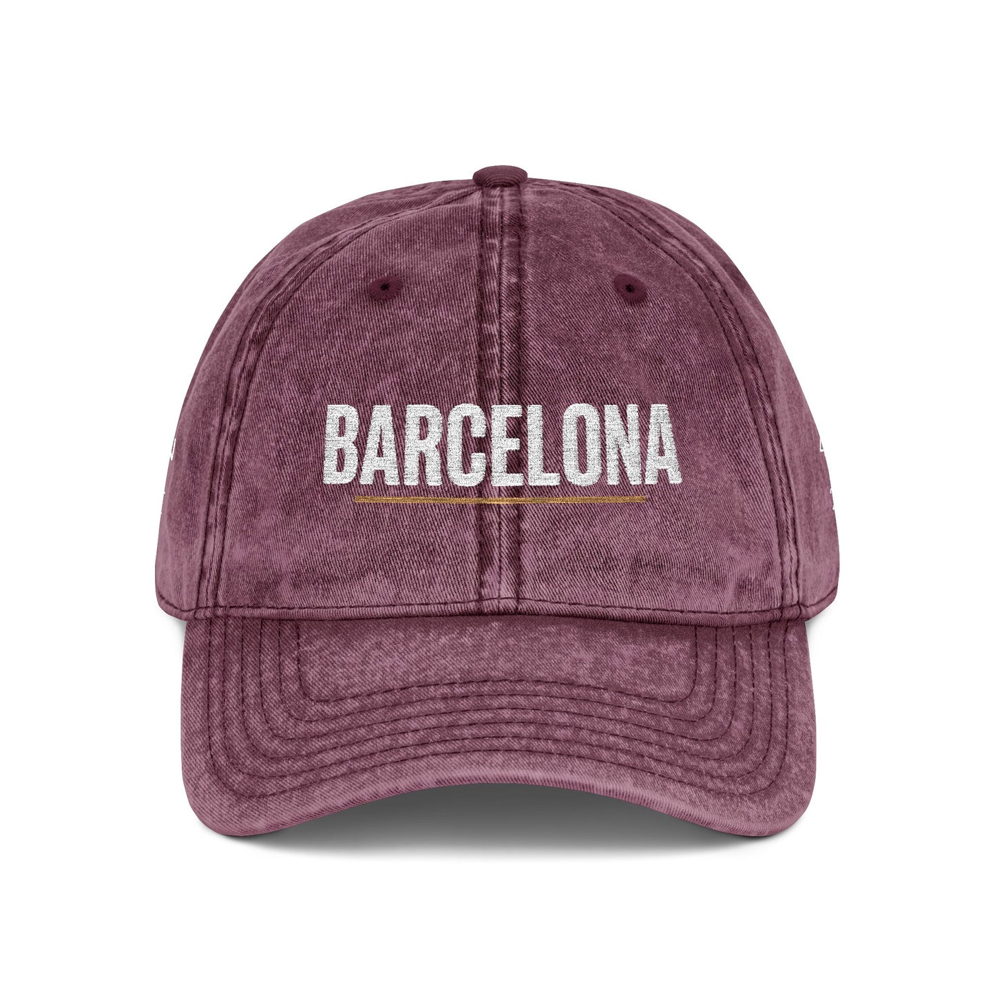 Barcelona Vintage Embroidered Dad Cap | Beach Cities Collection