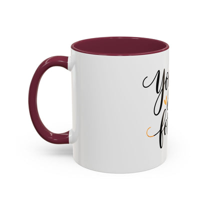 You & Me Forever Valentine's Day Mug – Minimalist Romantic Gift for Love & Romance (11oz)