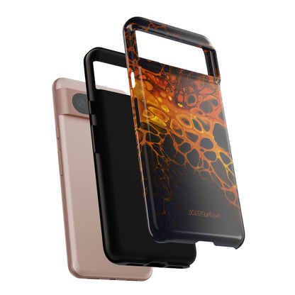 Tough Phone Case for iPhone, Samsung and Google Pixel - DABPdesigns Acrylic Abstract Design (v2)