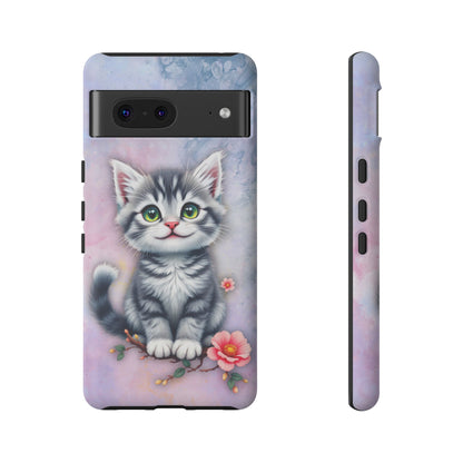 Tough Phone Case for iPhone, Samsung and Google Pixel - Dem Putty Tat Series (v1)