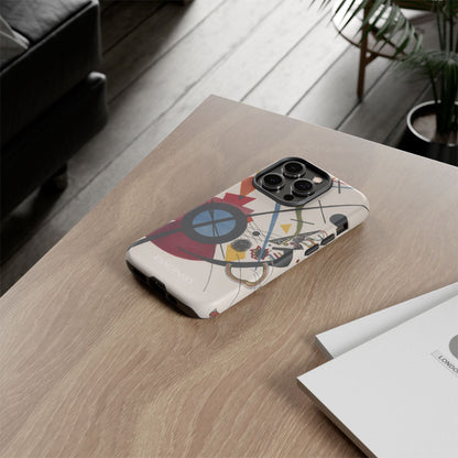 Tough Phone Case for iPhone, Samsung and Google Pixel - Kandinsky, Violett (1923)