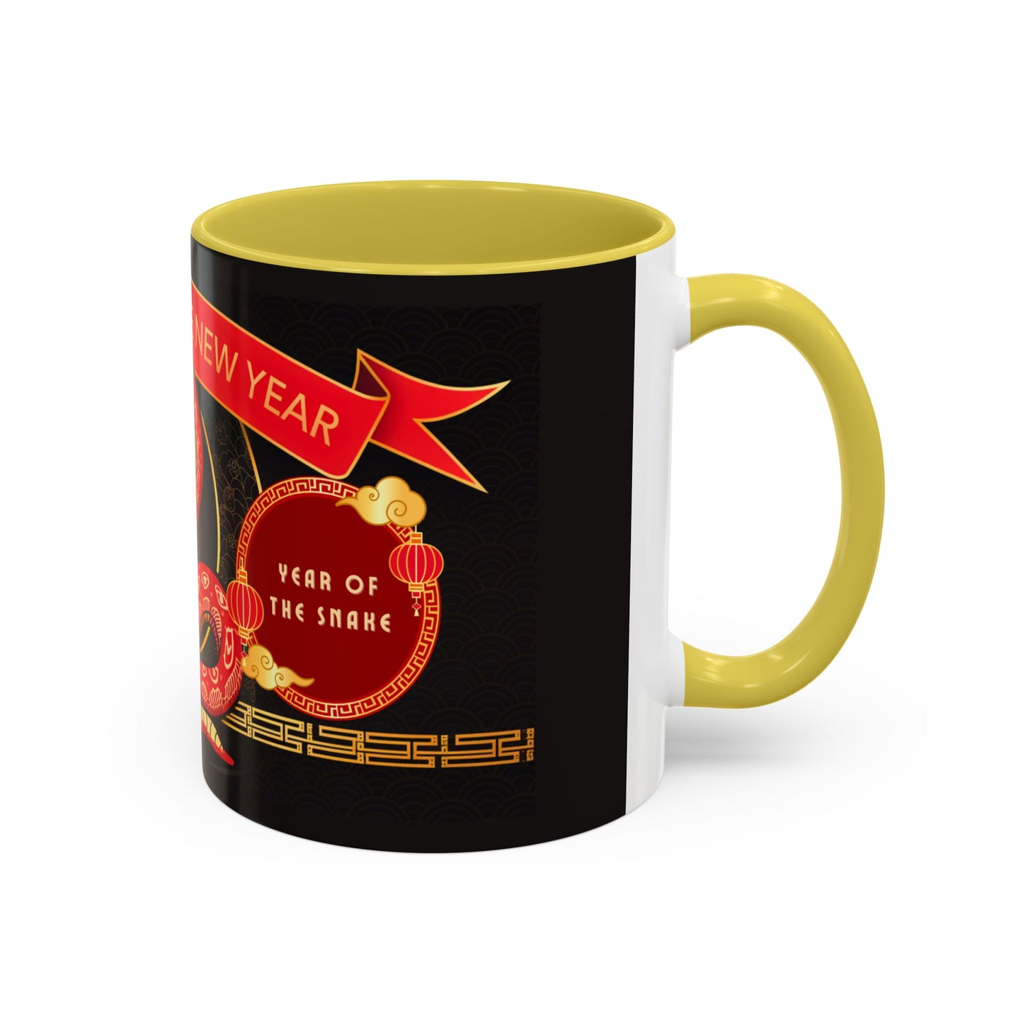 2025 Year of the Snake Chinese New Year Colorful Mug, 11oz (v3)