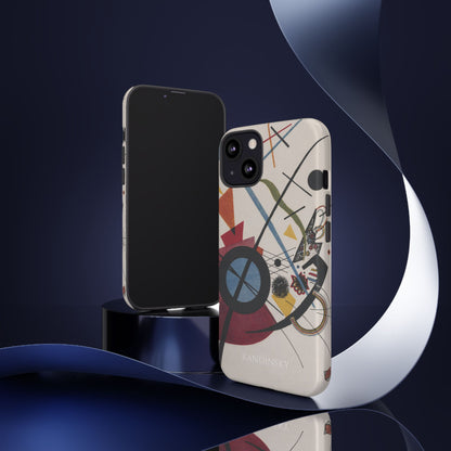 Tough Phone Case for iPhone, Samsung and Google Pixel - Kandinsky, Violett (1923)