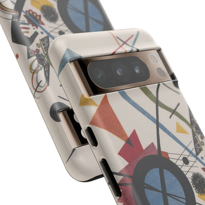 Tough Phone Case for iPhone, Samsung and Google Pixel - Kandinsky, Violett (1923)