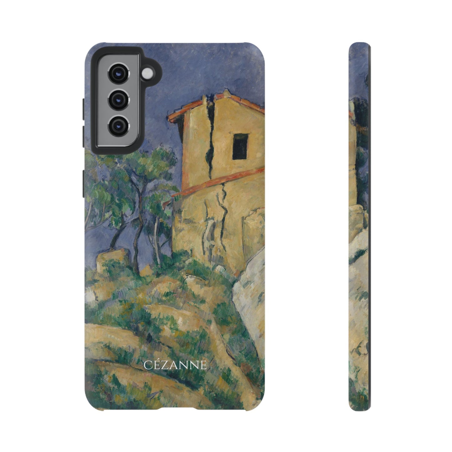 Tough Phone Case for iPhone, Samsung and Google Pixel - Cézanne, House with the Cracked Walls (1892-94)