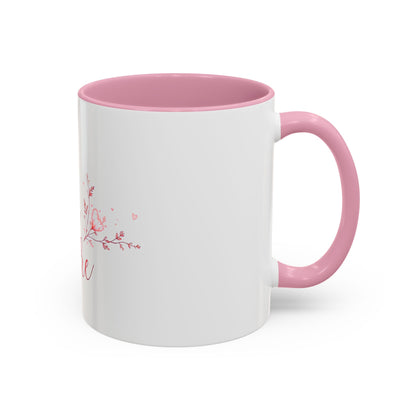 Love You More Valentine's Day Mug – Elegant Floral Romantic Gift for Love & Romance (11oz)