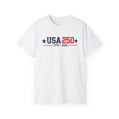 USA 250 1776–2026 Patriotic Anniversary T-Shirt