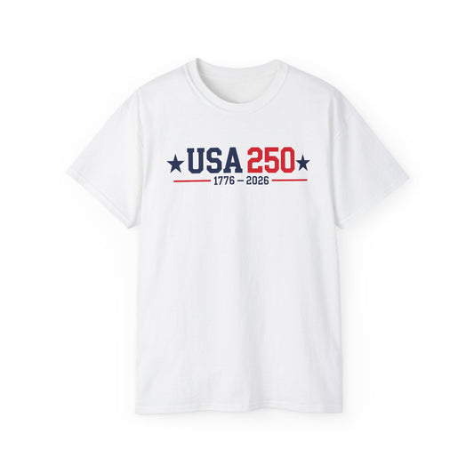 USA 250 1776–2026 Patriotic Anniversary T-Shirt