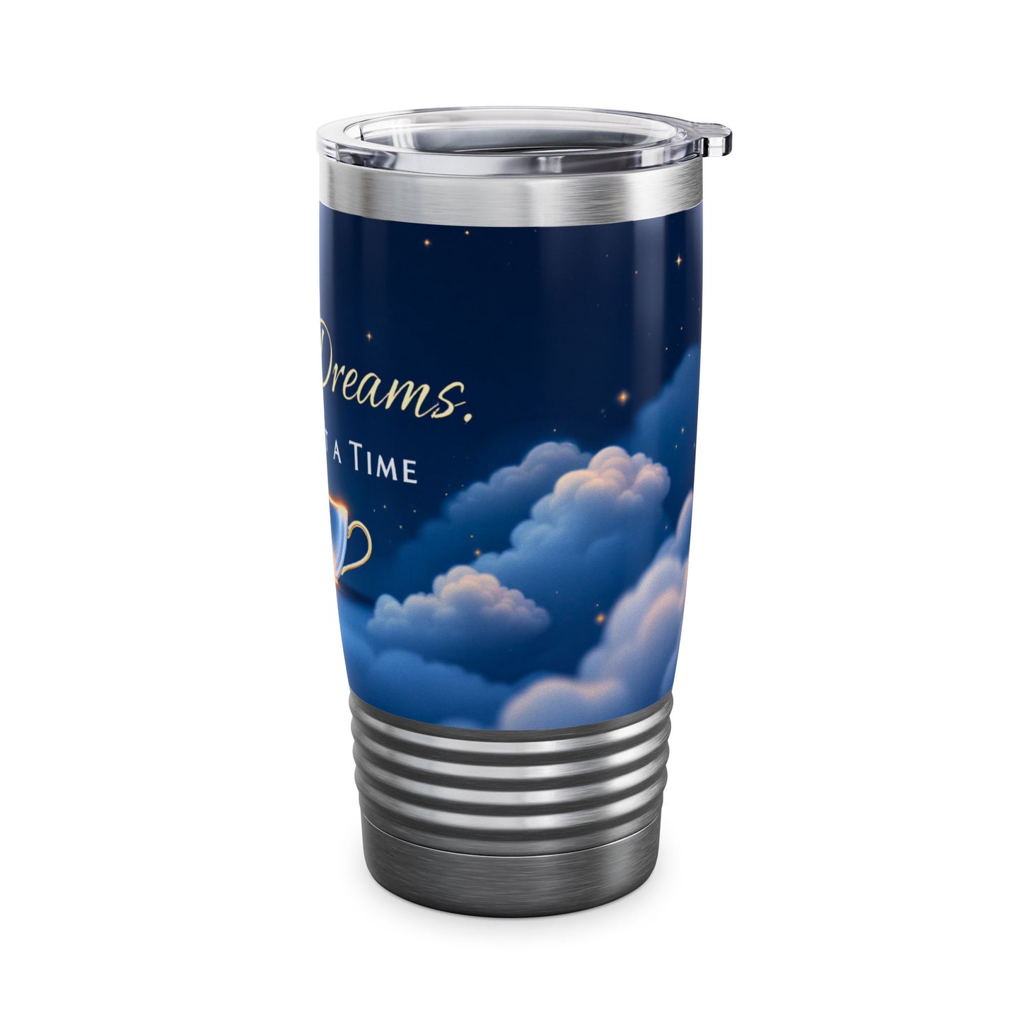 Fueling Dreams - One Sip at a Time - Ringneck Tumbler, 20oz