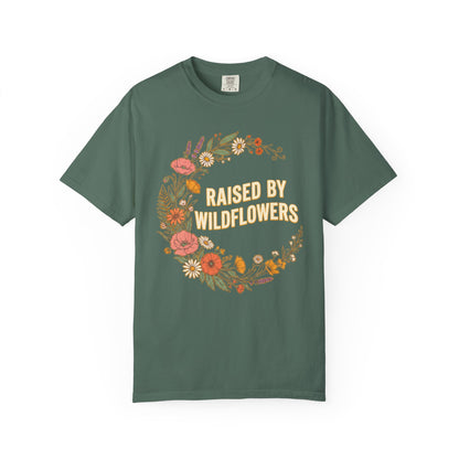 Raised by Wildflowers Botanical Graphic Tee
