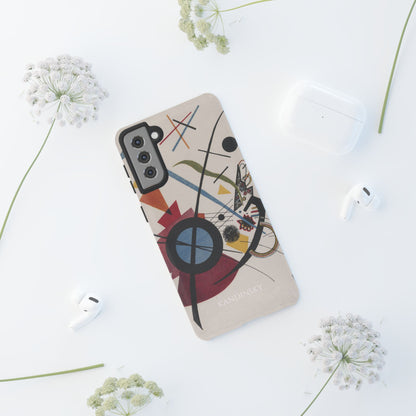 Tough Phone Case for iPhone, Samsung and Google Pixel - Kandinsky, Violett (1923)