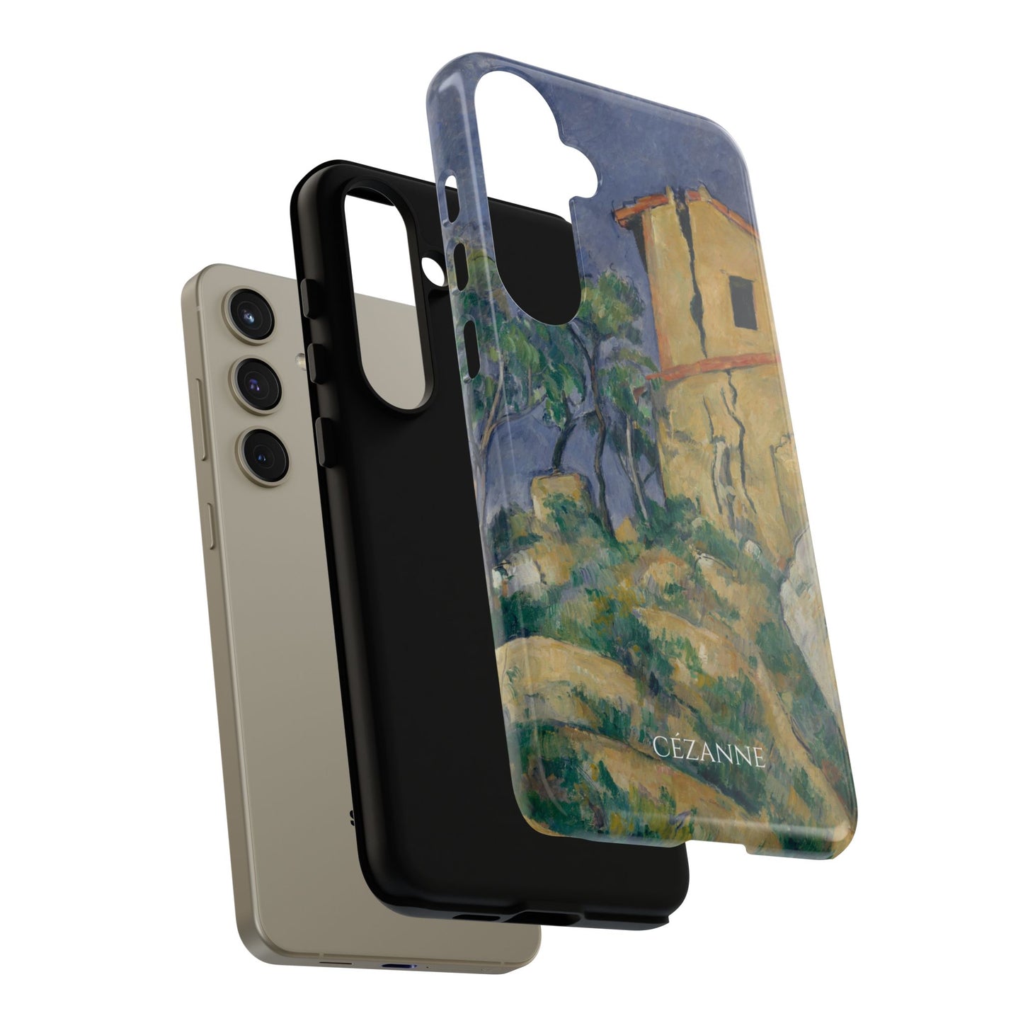Tough Phone Case for iPhone, Samsung and Google Pixel - Cézanne, House with the Cracked Walls (1892-94)