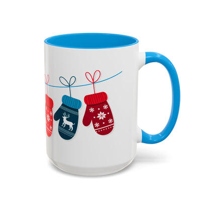 Winter Mittens Wraparound Mug