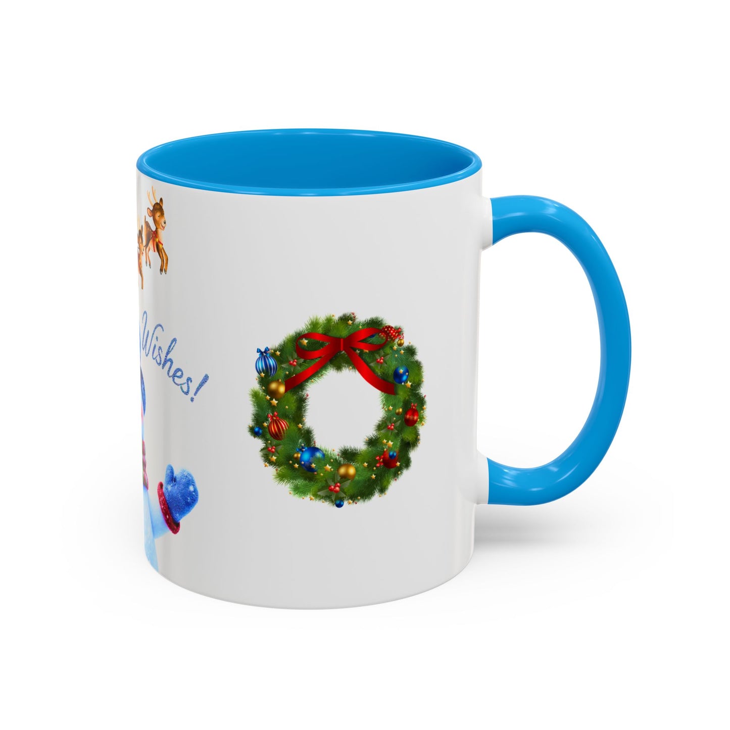 Merry Wishes Snowman Mug