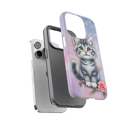 Tough Phone Case for iPhone, Samsung and Google Pixel - Dem Putty Tat Series (v1)