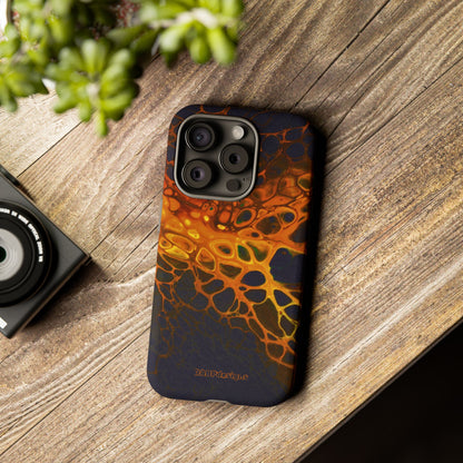 Tough Phone Case for iPhone, Samsung and Google Pixel - DABPdesigns Acrylic Abstract Design (v2)