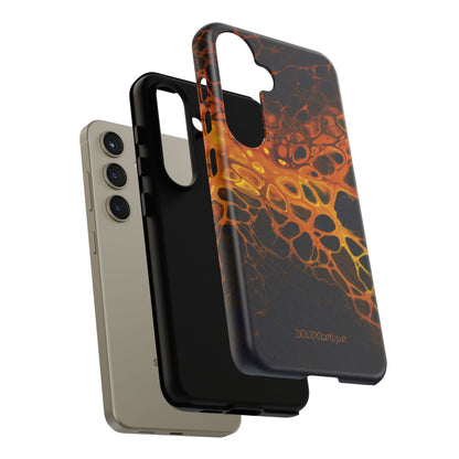 Tough Phone Case for iPhone, Samsung and Google Pixel - DABPdesigns Acrylic Abstract Design (v2)