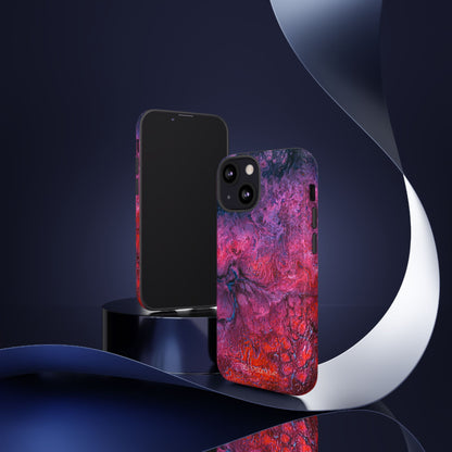 Tough Phone Cases for iPhone, Samsung and Google Pixel - DABPdesigns Acrylic Abstract Design (v1)