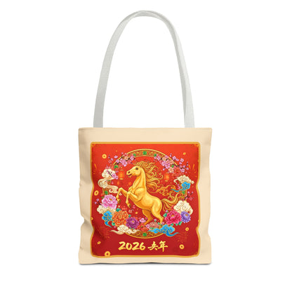 2026 Year of the Horse Lunar New Year Tote Bag (v1)