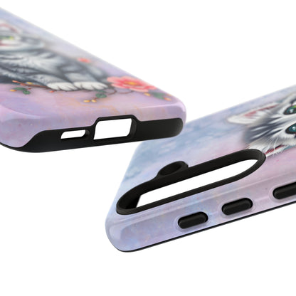 Tough Phone Case for iPhone, Samsung and Google Pixel - Dem Putty Tat Series (v1)