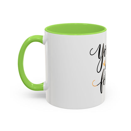 You & Me Forever Valentine's Day Mug – Minimalist Romantic Gift for Love & Romance (11oz)