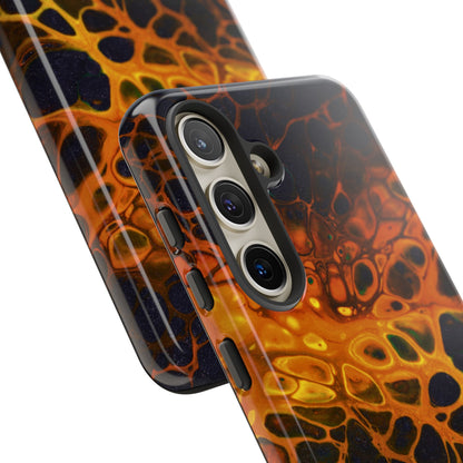 Tough Phone Case for iPhone, Samsung and Google Pixel - DABPdesigns Acrylic Abstract Design (v2)