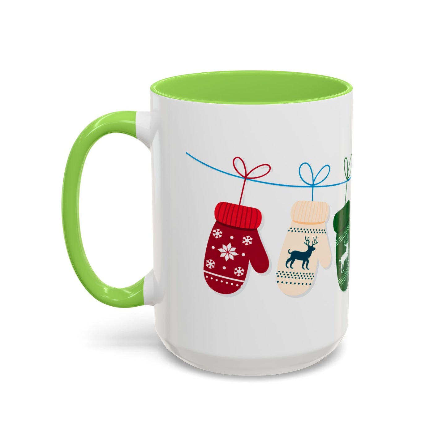 Winter Mittens Wraparound Mug