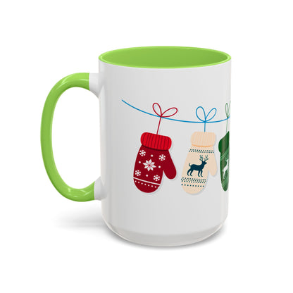 Winter Mittens Wraparound Mug