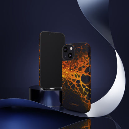 Tough Phone Case for iPhone, Samsung and Google Pixel - DABPdesigns Acrylic Abstract Design (v2)
