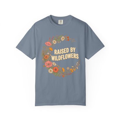 Raised by Wildflowers Botanical Graphic Tee