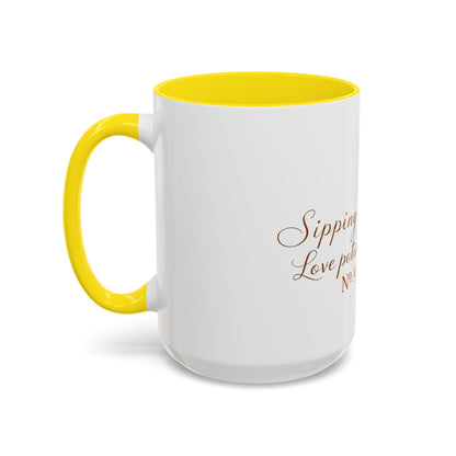 Sipping Love Potion No. 9 - Elegant Valentine Mug (11oz, 15oz)
