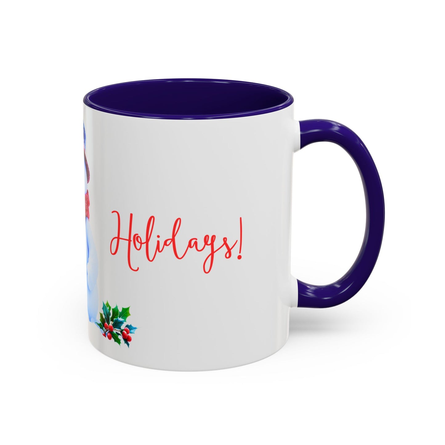 Merry Holidays Snowman Mug (v2)