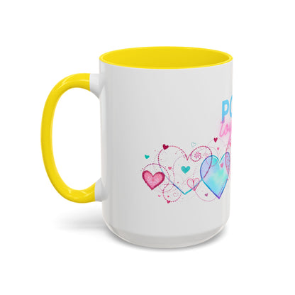 Pour toujours/Mon amour Valentine's Day Mug Set– Romantic French Gift for Couples [2 of 2] (11oz, 15oz)