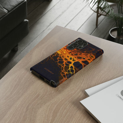 Tough Phone Case for iPhone, Samsung and Google Pixel - DABPdesigns Acrylic Abstract Design (v2)