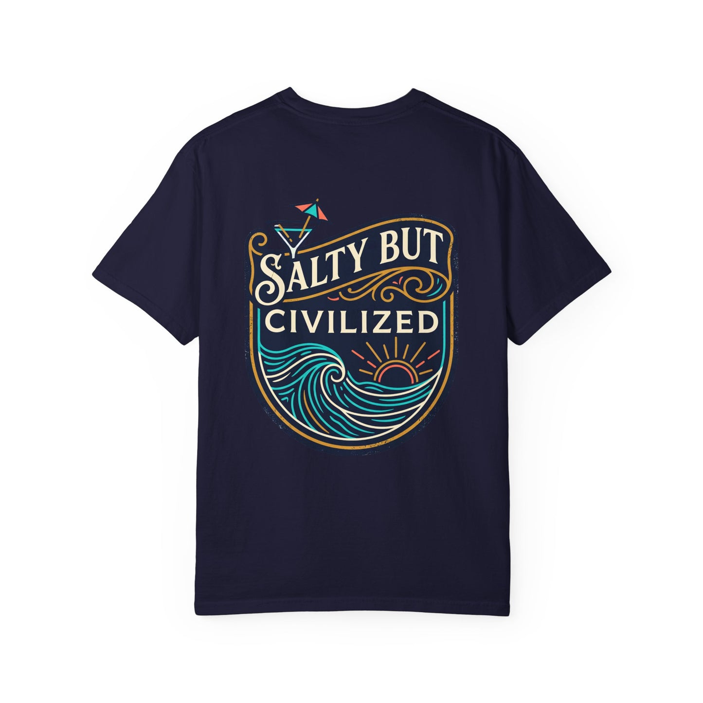 Salty But Civilized Coastal Graphic Tee