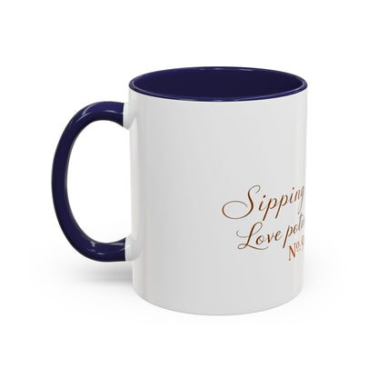 Sipping Love Potion No. 9 - Elegant Valentine Mug (11oz, 15oz)