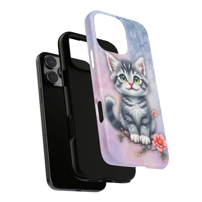 Tough Phone Case for iPhone, Samsung and Google Pixel - Dem Putty Tat Series (v1)