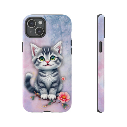 Tough Phone Case for iPhone, Samsung and Google Pixel - Dem Putty Tat Series (v1)