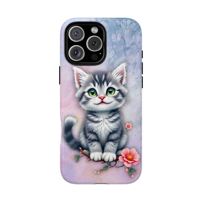Tough Phone Case for iPhone, Samsung and Google Pixel - Dem Putty Tat Series (v1)