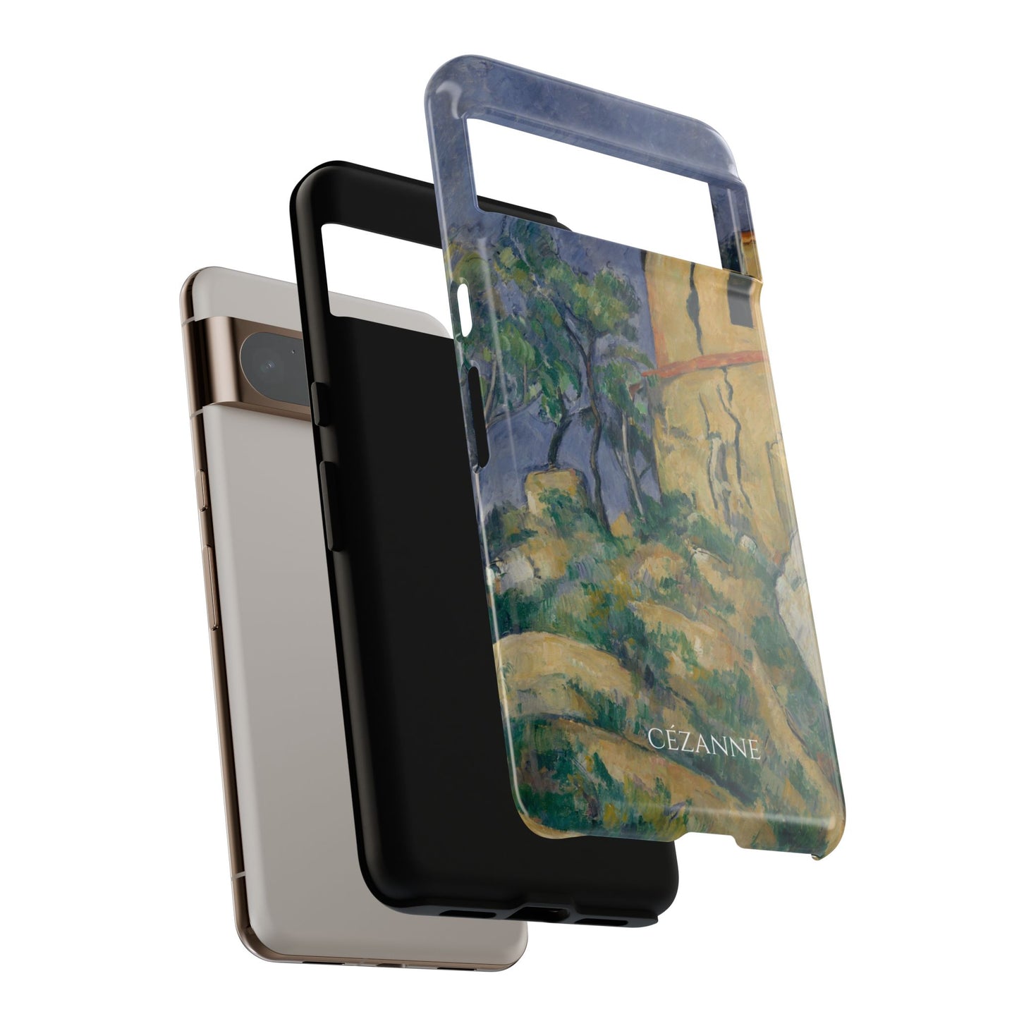 Tough Phone Case for iPhone, Samsung and Google Pixel - Cézanne, House with the Cracked Walls (1892-94)
