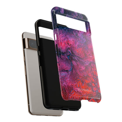 Tough Phone Cases for iPhone, Samsung and Google Pixel - DABPdesigns Acrylic Abstract Design (v1)