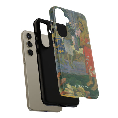 Tough Phone Case for iPhone, Samsung and Google Pixel - Gauguin, Ia Orana Maria (Hail Mary) (1891)
