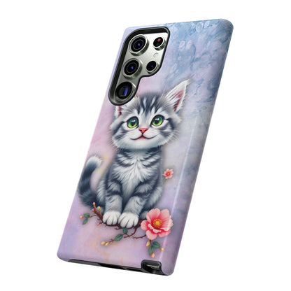 Tough Phone Case for iPhone, Samsung and Google Pixel - Dem Putty Tat Series (v1)