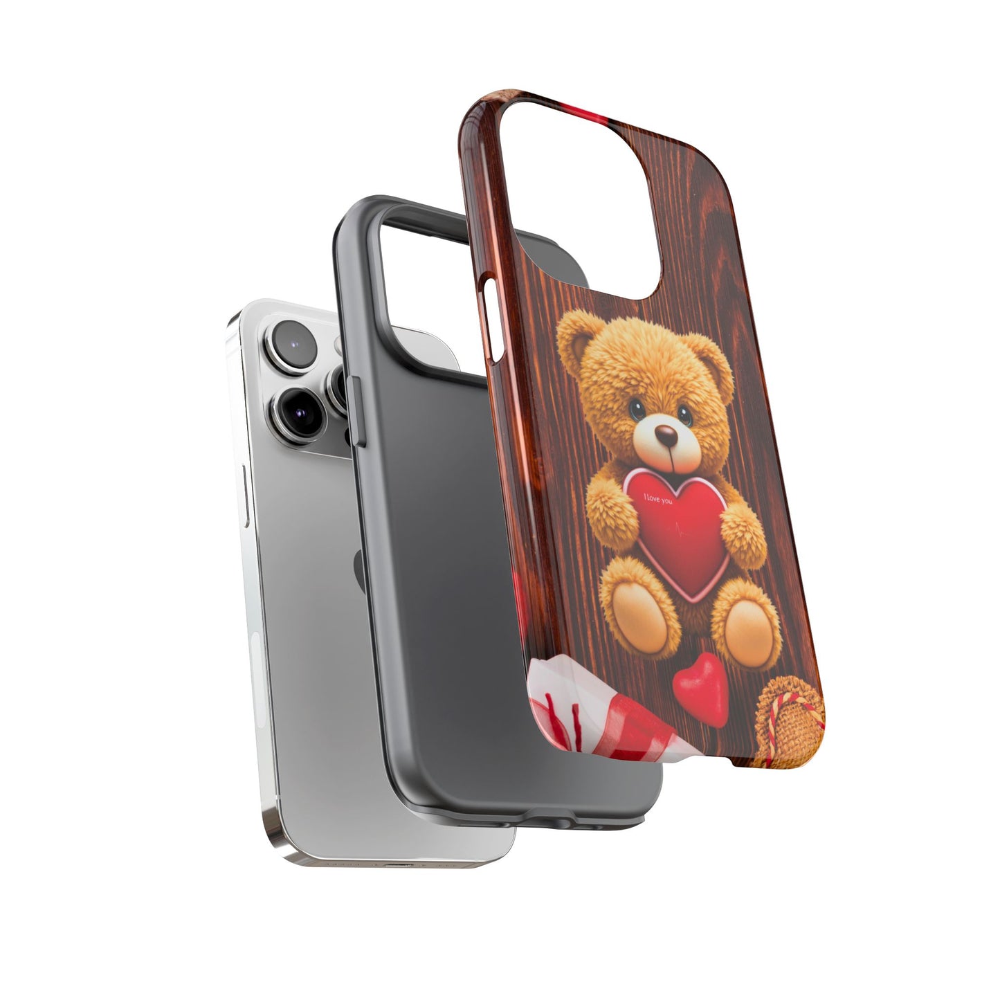 Lovable Bears No. 5 – Cute and Adorable Teddy Bear Design Phone Case for iPhone, Samsung, and Google Models