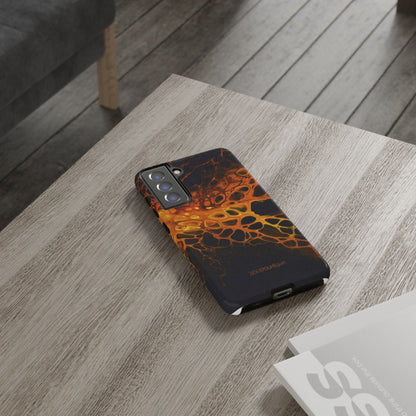 Tough Phone Case for iPhone, Samsung and Google Pixel - DABPdesigns Acrylic Abstract Design (v2)
