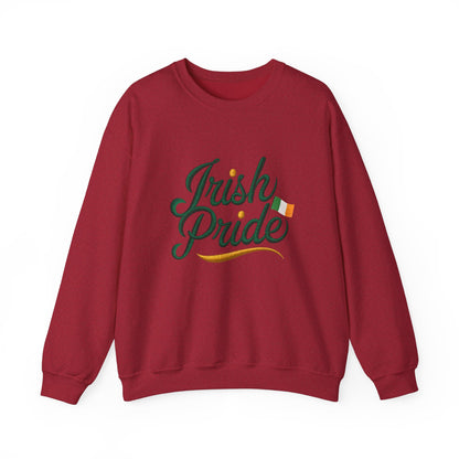 Gildan 18000 Unisex Heavy Blend™ Crewneck Sweatshirt - Irish Pride St. Patrick’s Day Design