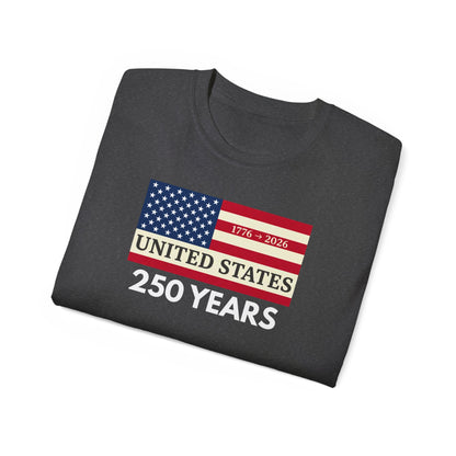 United States 250 Years Commemorative T-Shirt (1776–2026)