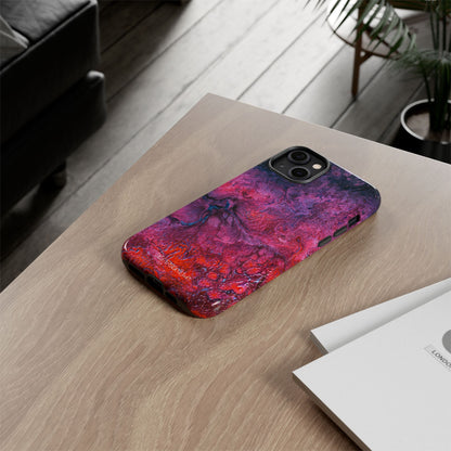 Tough Phone Cases for iPhone, Samsung and Google Pixel - DABPdesigns Acrylic Abstract Design (v1)