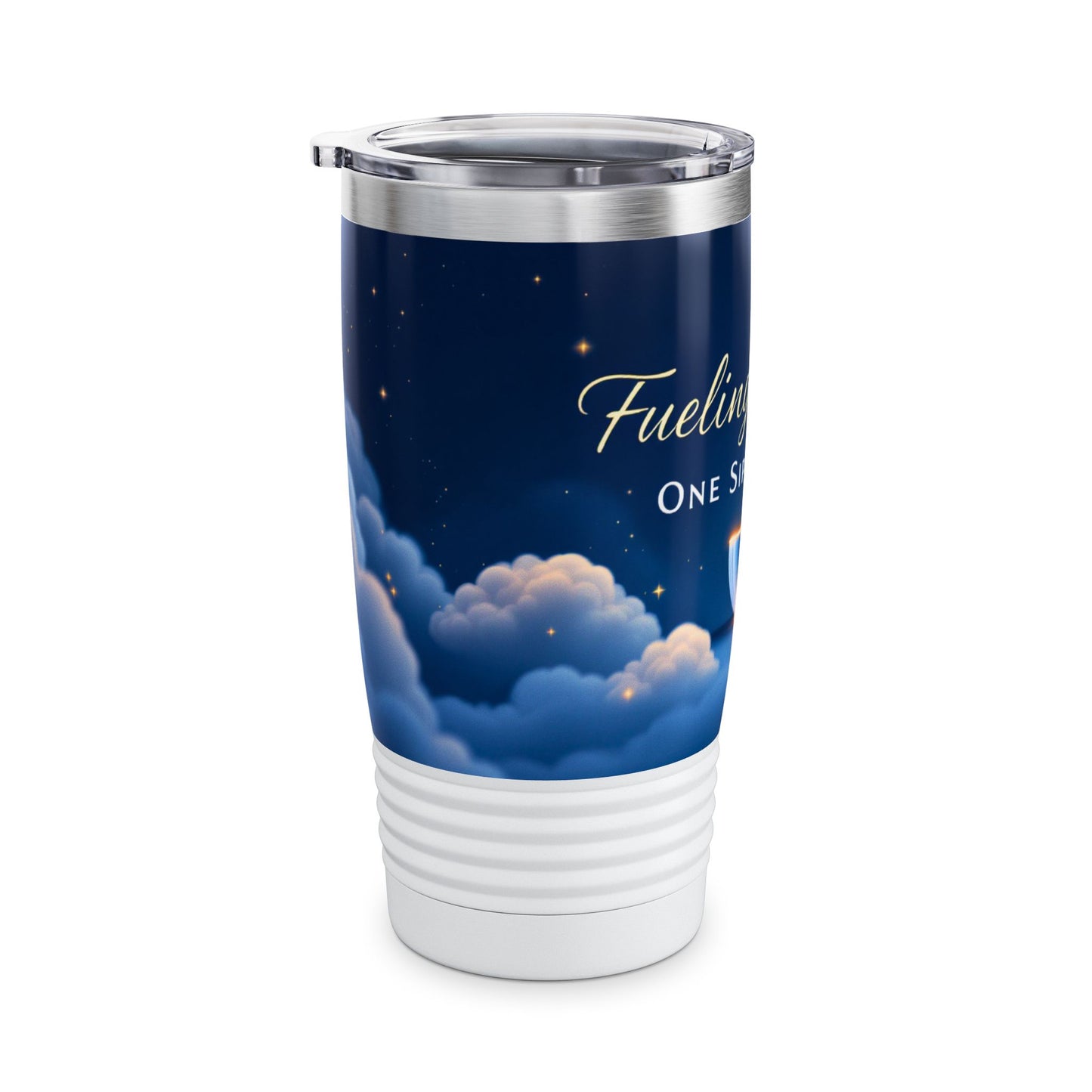 Fueling Dreams - One Sip at a Time - Ringneck Tumbler, 20oz