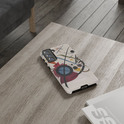 Tough Phone Case for iPhone, Samsung and Google Pixel - Kandinsky, Violett (1923)